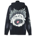 Hellstar Records Tie Dye Hoodie Black