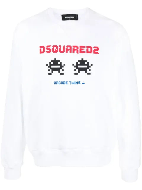 DSQUARED2 Arcade Twins-print sweatshirt