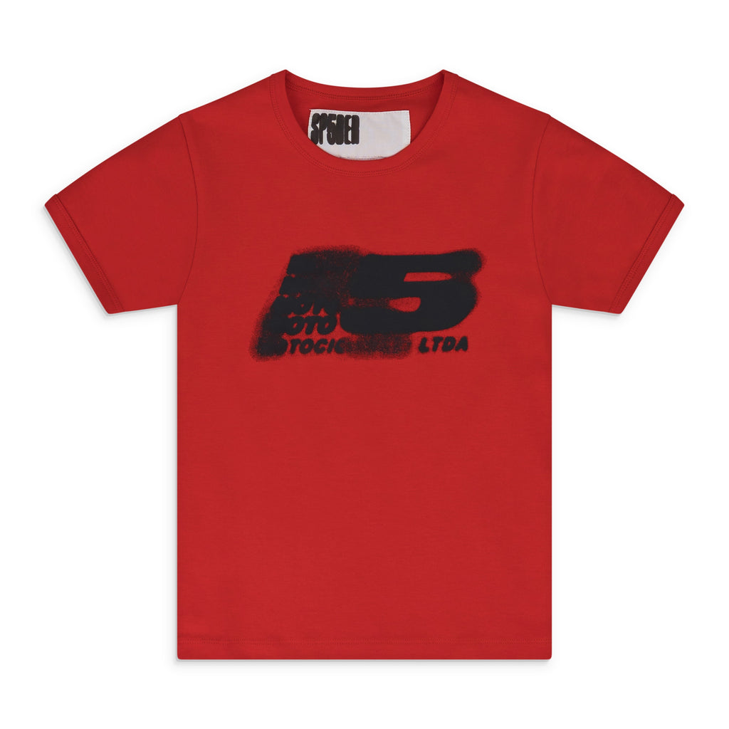 Red Moto 5 Baby T-Shirt