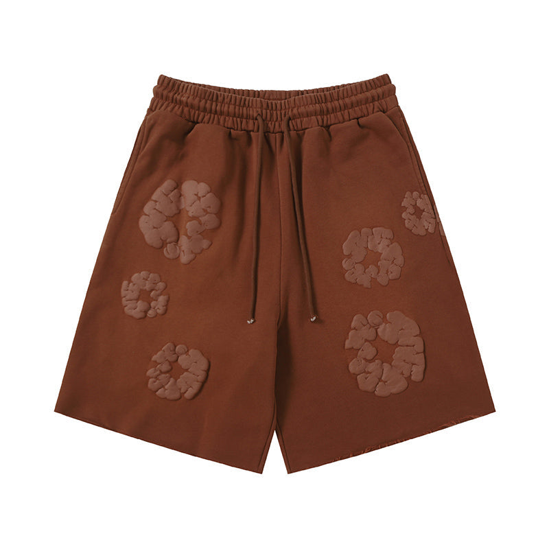 Denim Tears Mono Cotton Wreath Shorts