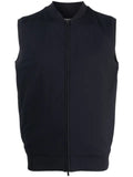 Boggi Milano zip-up stretch-jersey gilet