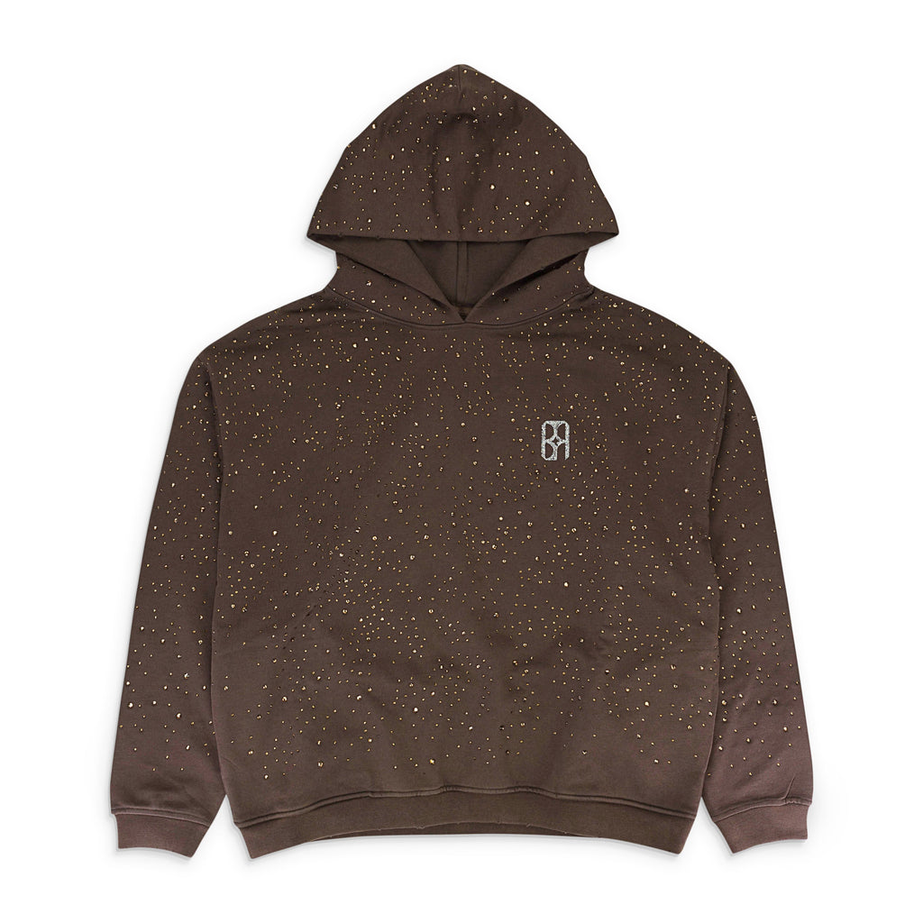 STARRY SKYDIAMOND BROWN HOODIE