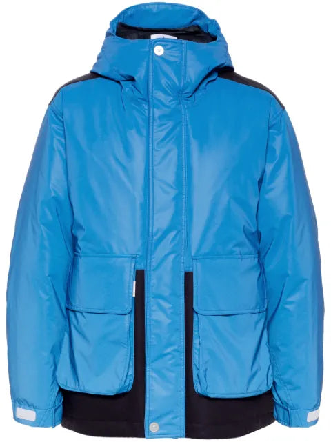 Stone Island logo-print padded jacket
