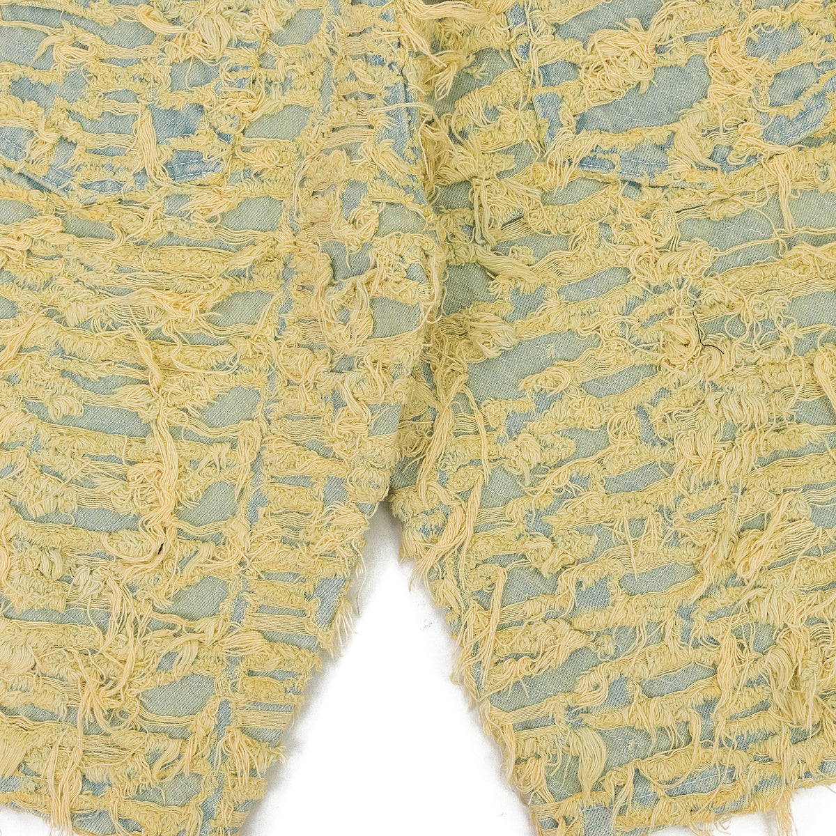 GOLD HUSK DENIM SHORTS