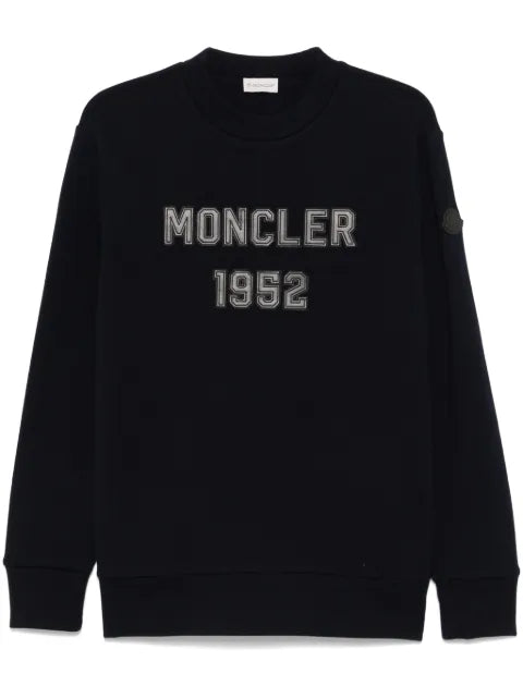 Moncler logo-patch sweatshirt