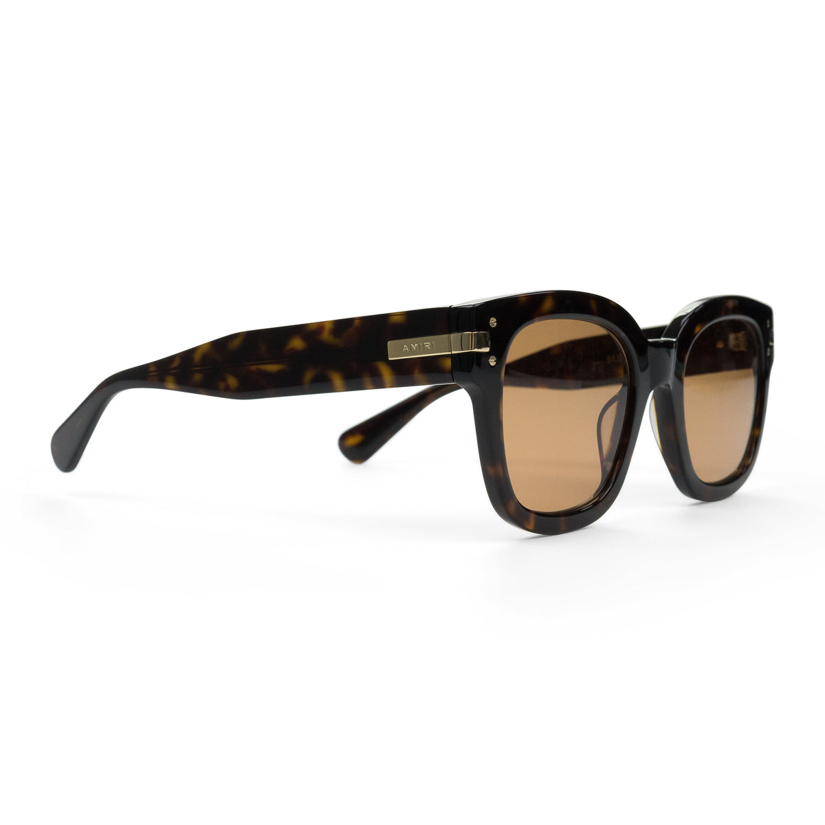 Brown Classic Logo Sunglasses