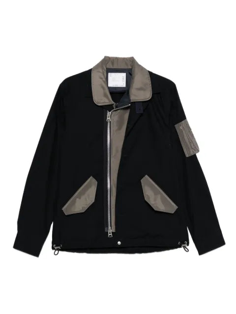 sacai Oxford nylon cotton jacket