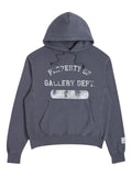 GALLERY DEPT. Property logo "Navy/White" hoodie
