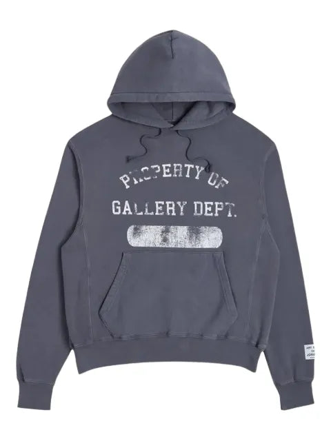 GALLERY DEPT. Property logo "Navy/White" hoodie