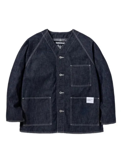Neighborhood raglan-sleeve denim jacket