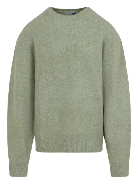 Carhartt WIP crew-neck logo-embroidered sweater