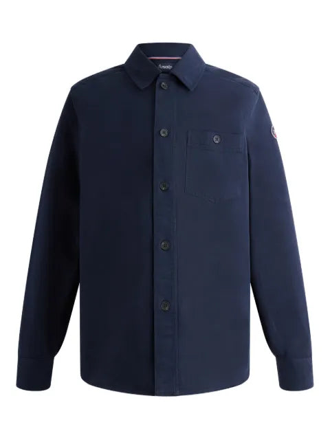 Fusalp button-fastening patch-pocket shirt jacket