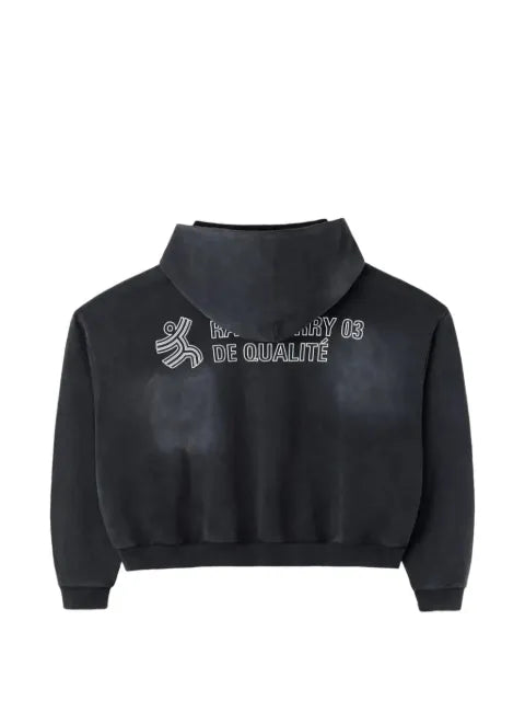 GV Gallery logo-detail zip hoodie