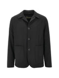 Herno button shirt jacket