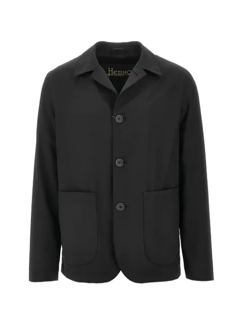 Herno button shirt jacket