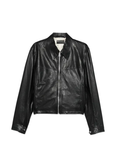 LEMAIRE biker blouson in leather