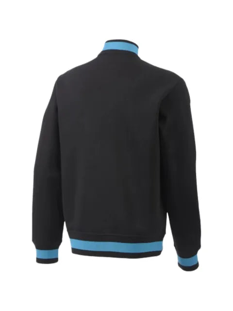 adidas fleece varsity jacket