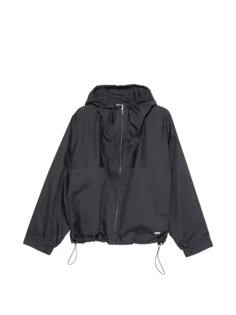 SANDRO zip-up hooded jacket