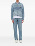 Feng Chen Wang x Lee light-wash panelled denim jacket