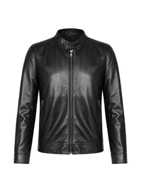 Dolce & Gabbana zip-up leather jacket