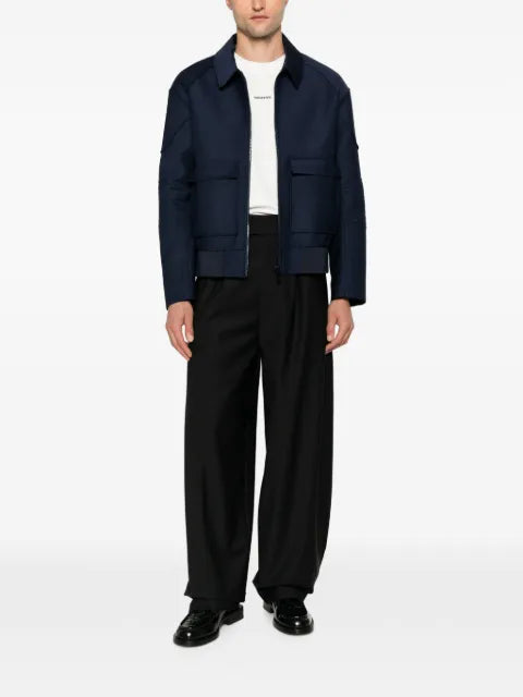 Patrizia Pepe Racing wool-blend jacket