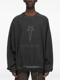 Rick Owens DRKSHDW Geth Pentagram-print sweater