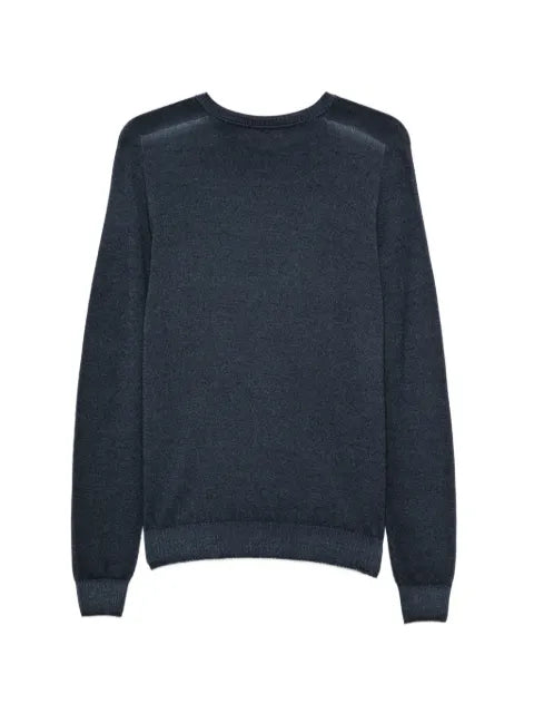 AROVESCIO crew-neck knit
