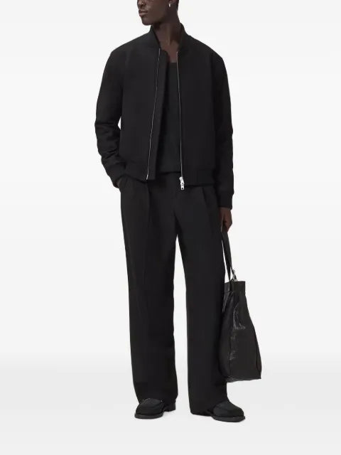 AllSaints zip-up bomber jacket