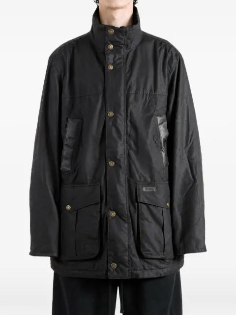 Barbour Sandale waxed-finish multi-pocket jacket