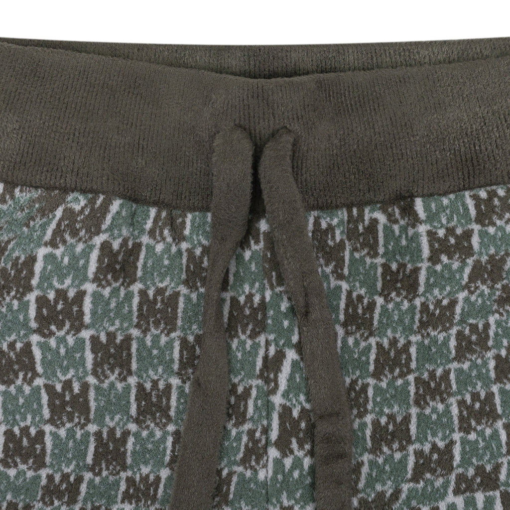 Green MA Swirl Shorts