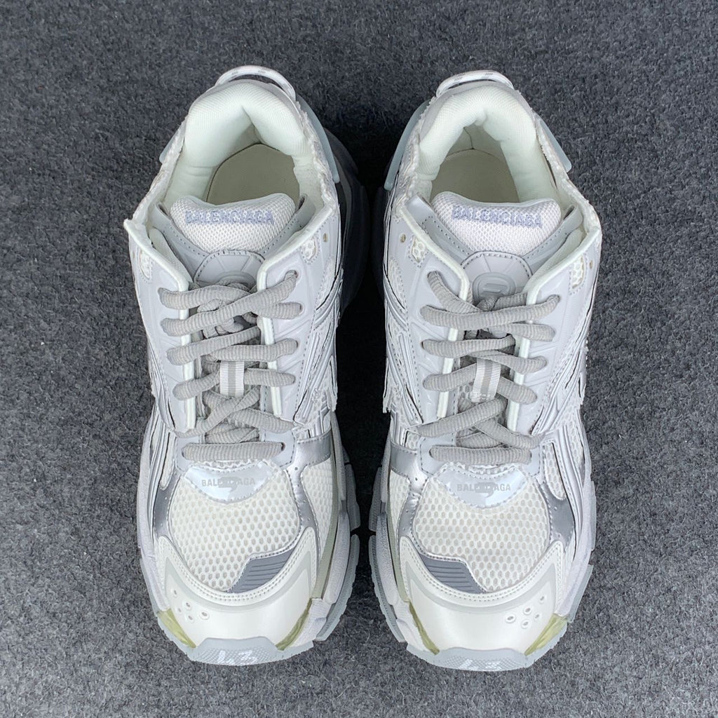 Balenciaga Wmns Runner Sneaker 'White Silver'