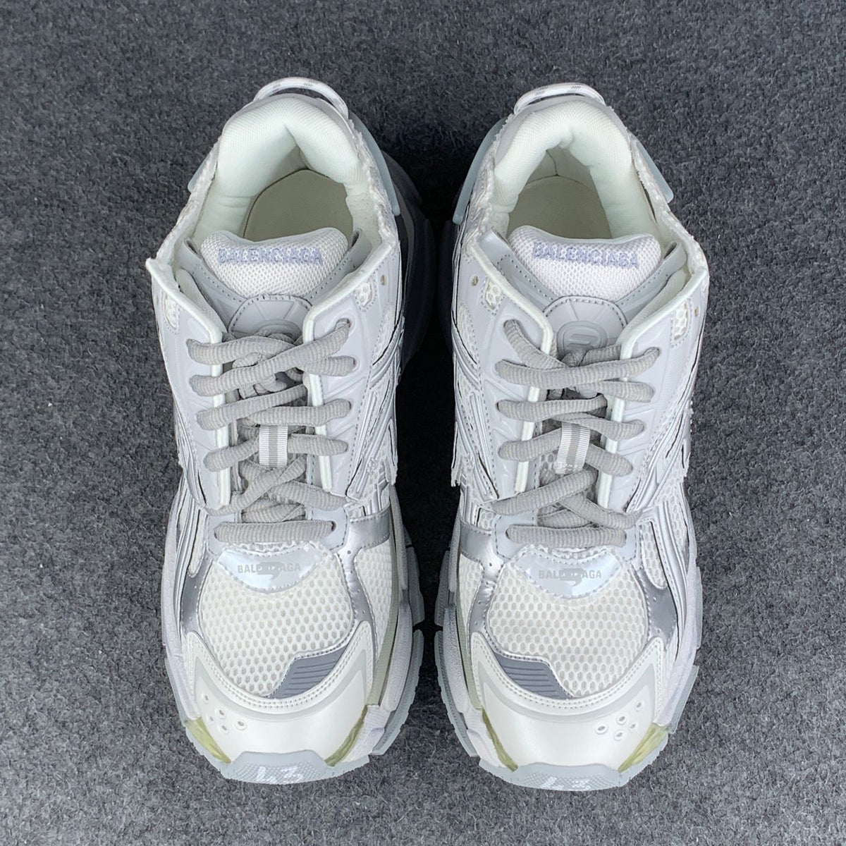 Balenciaga Wmns Runner Sneaker 'White Silver'