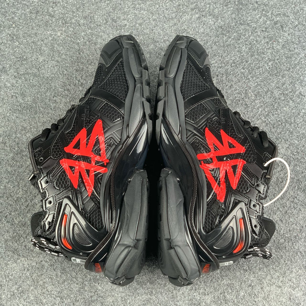 Balenciaga Runner Sneaker 'Graffiti - Black Red'