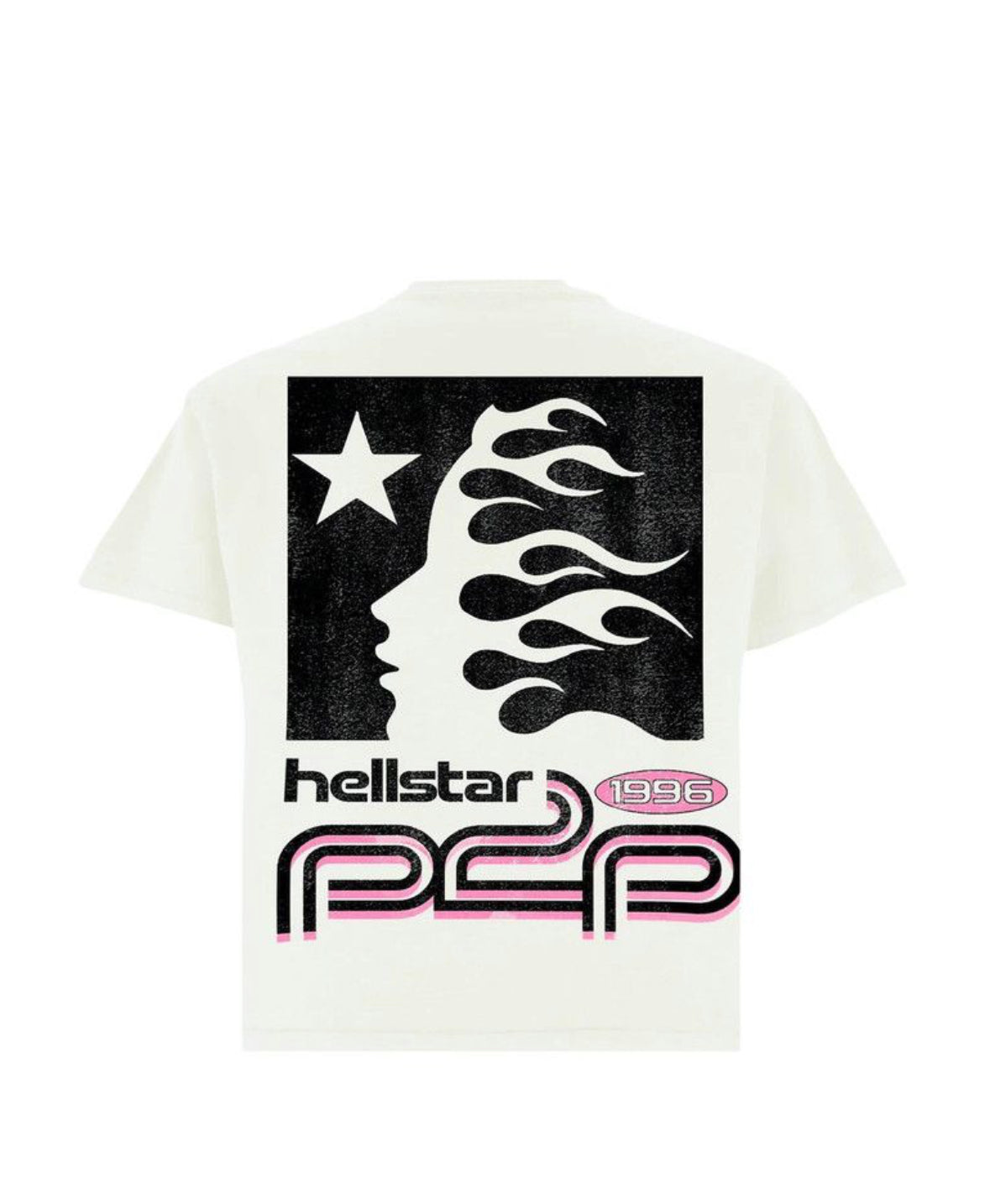 Hellstar Sport Logo T-Shirt White/Pink