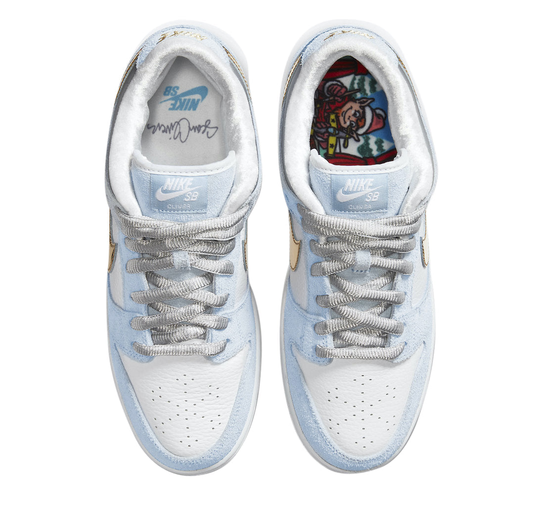 Sean Cliver X Nike SB Dunk Low Holiday Special DC9936-100