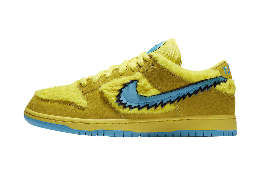 Grateful Dead X Nike SB Dunk Low Yellow Bear CJ5378-700