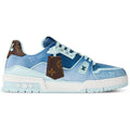 LV Trainer Sneaker Monogram-printed canvas Blue