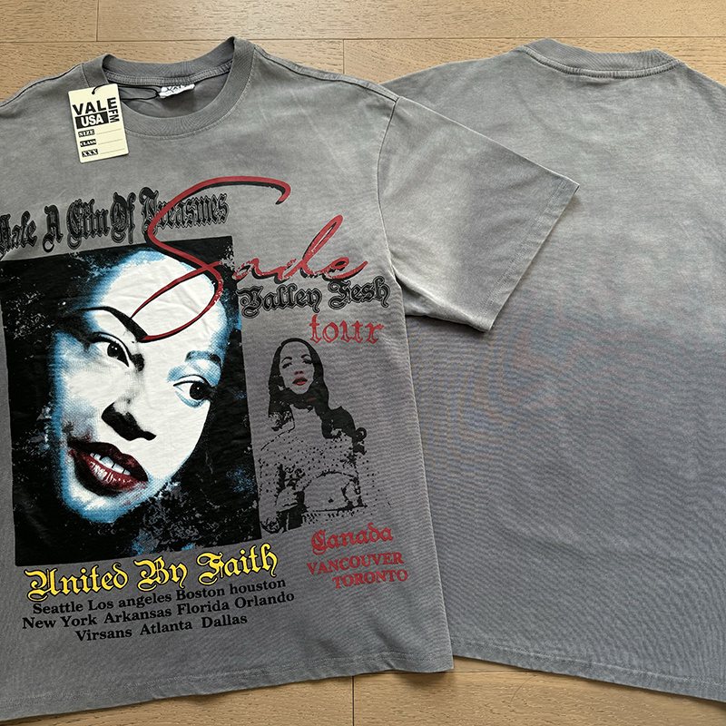 VALE USA Sade United By Faith Graphic T-Shirt