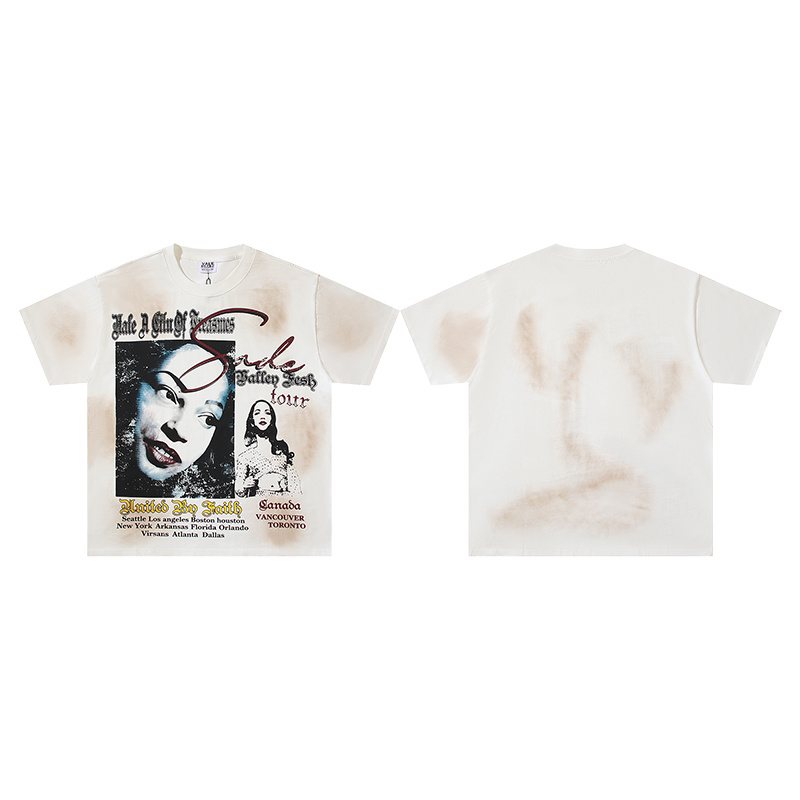 VALE USA Sade United By Faith Graphic T-Shirt