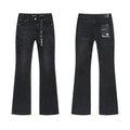 Purple Brand Rhinestone Flare Jeans