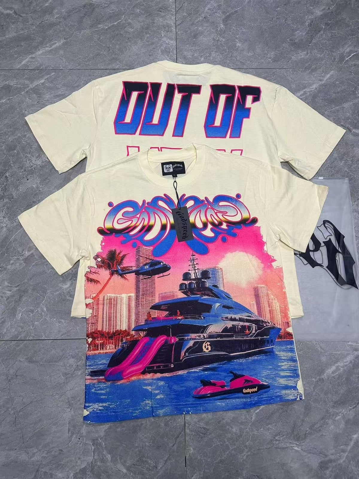 Godspeed Yacht Graphic Short-Sleeve T-Shirt