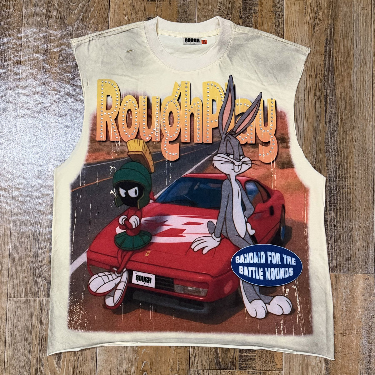 Rough Play Looney Tunes Graphic Sleeveless T-Shirt