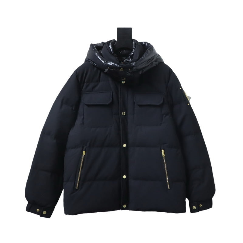 Moose Knuckles Gold Series Nyluxe Suthep Down Jacket Black