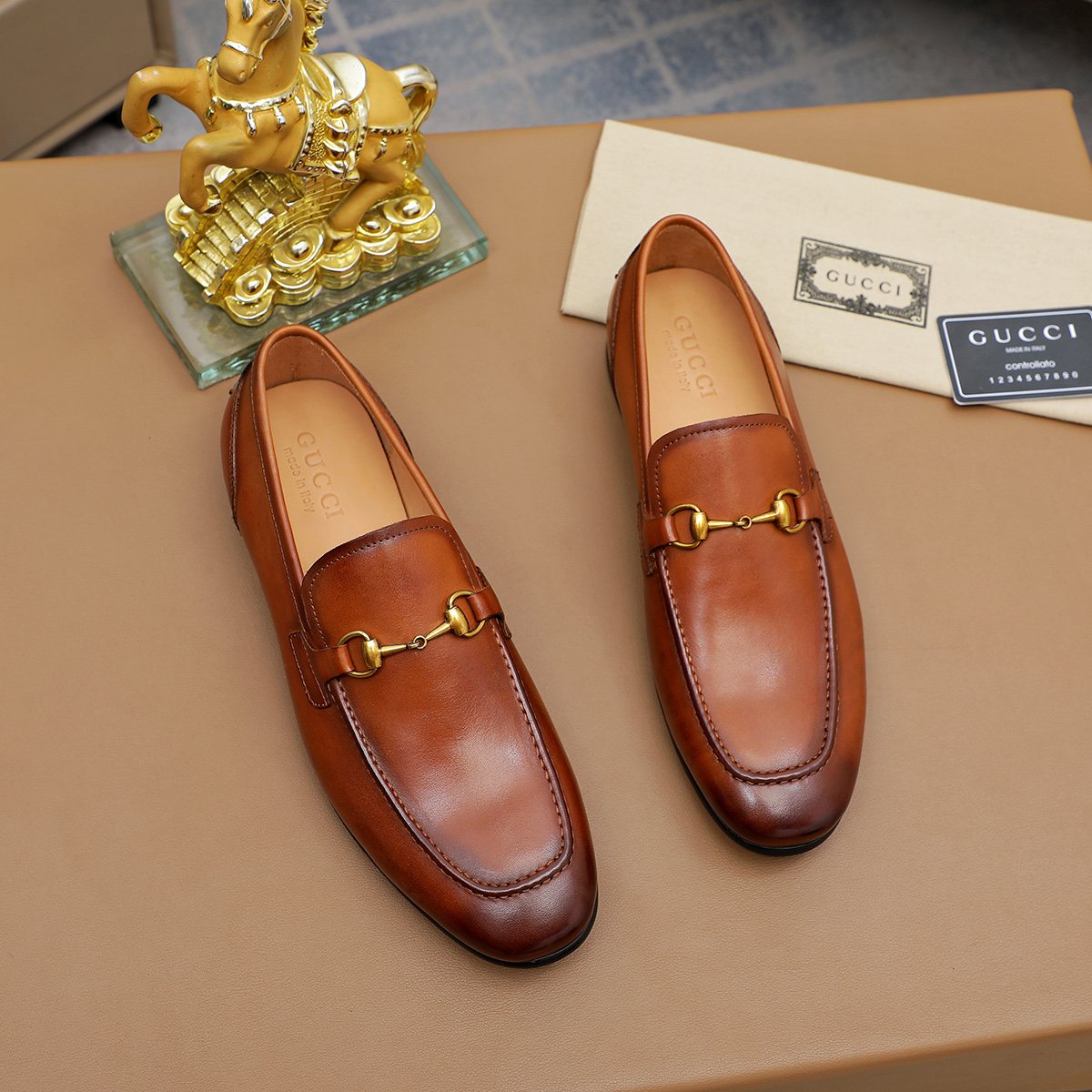 Gucci Bit-Detail Slip-On Loafers